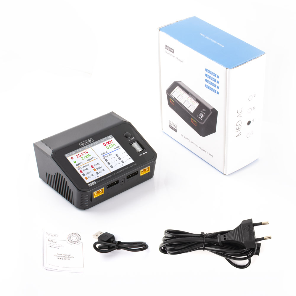ToolkitRC M6DAC 듀얼 채널 스마트 Lipo - Toolkitrc M6Dac Smart Charger 리뷰 및 가격