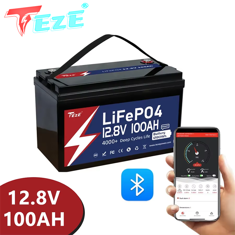 8000 사이클 12V 24V 리튬인산철 배터리 팩 1 - Lifepo4 12V 100Ah Bms Bluetooth 리뷰 및 가격