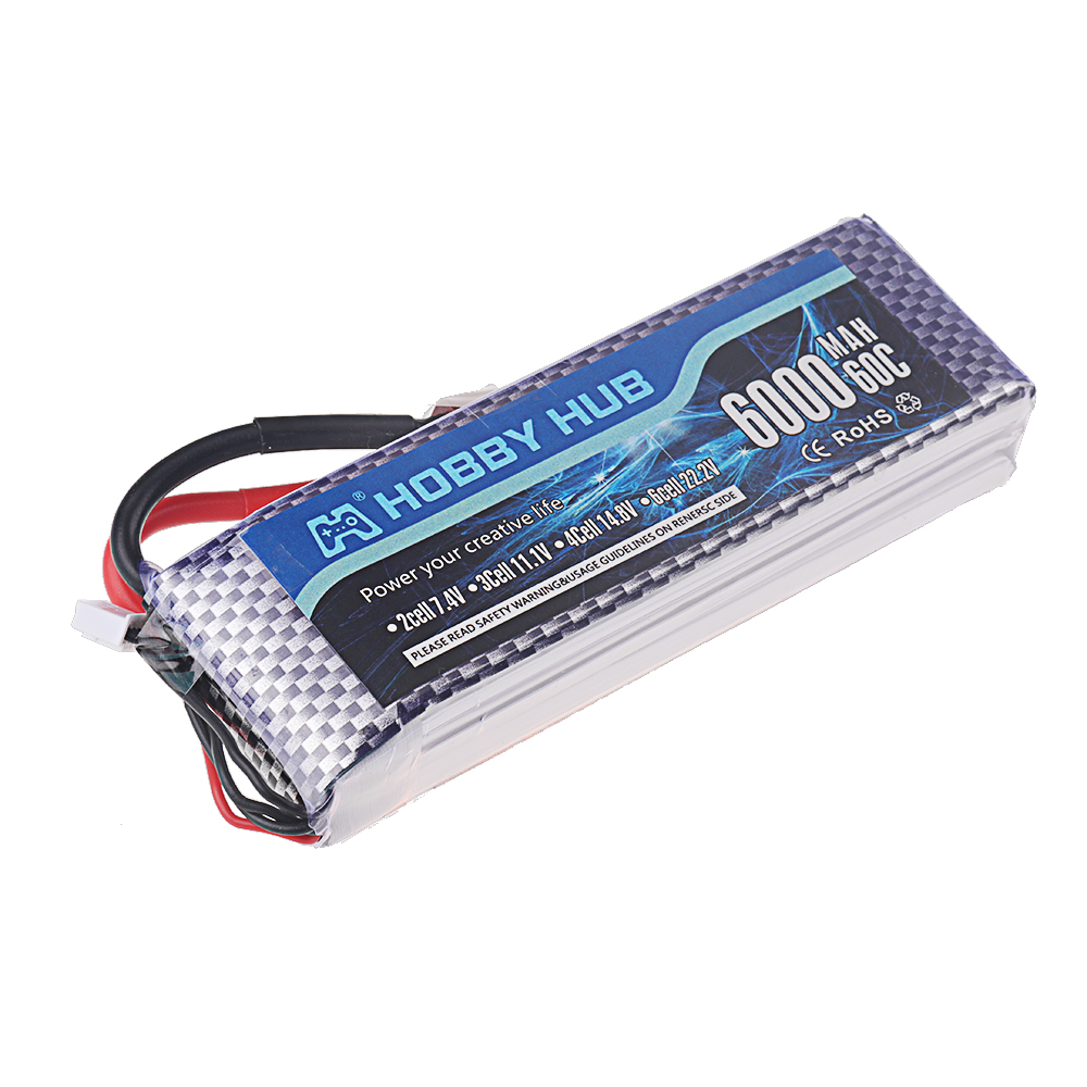 2S 3S 4S 6S 7.4V 11.1V 14.8V 2 - 4S Lipo Battery 14.8V 6000Mah 리뷰 및 가격